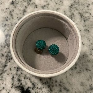 Hillberg & Berk sparkle ball earrings